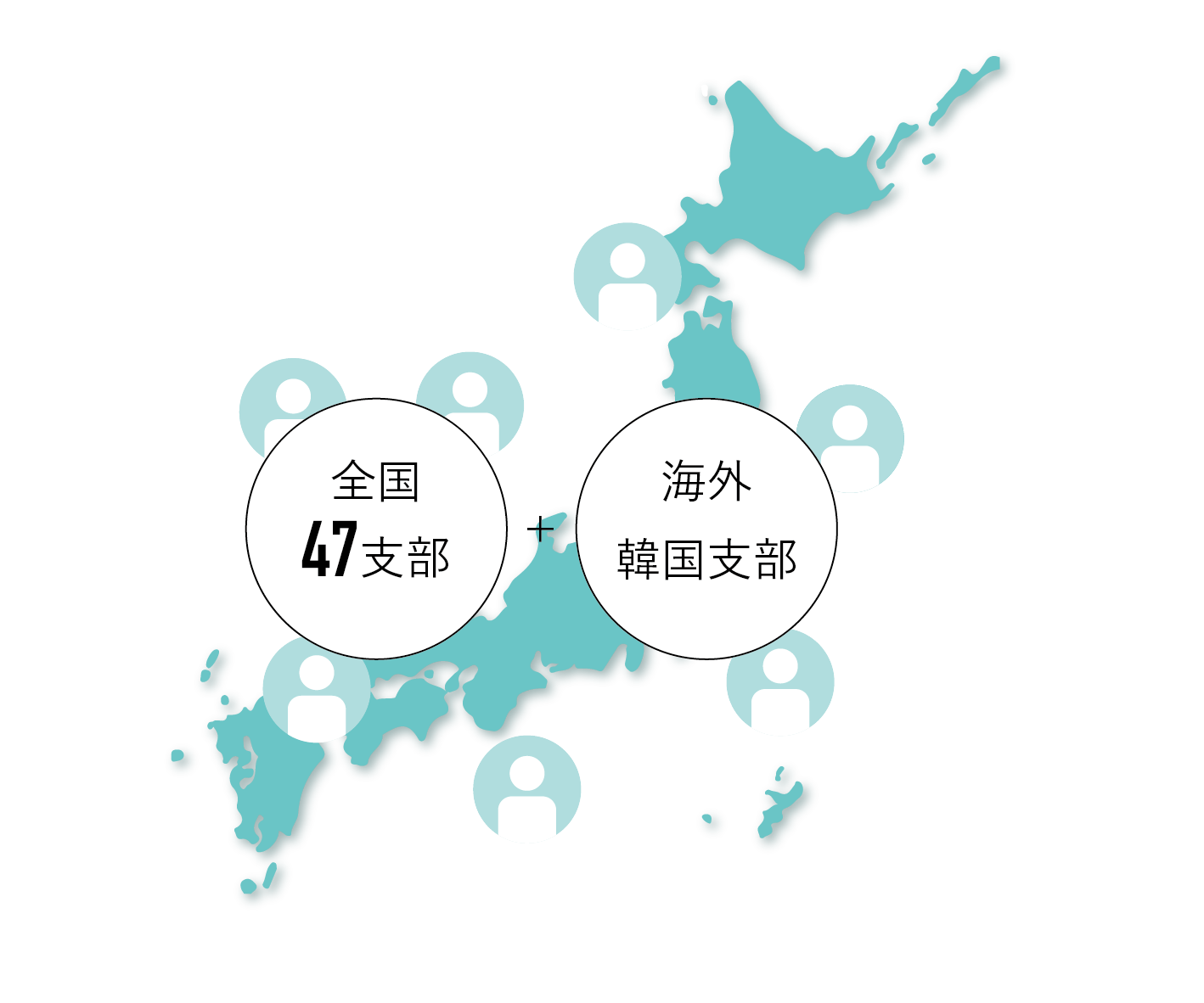 同窓会ネットワーク日本地図