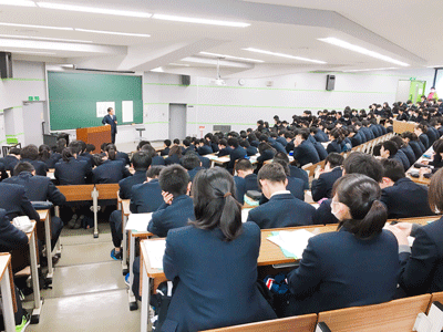 都立清瀬高校の生徒のみなさんより、本学見学会の感想が届きました！