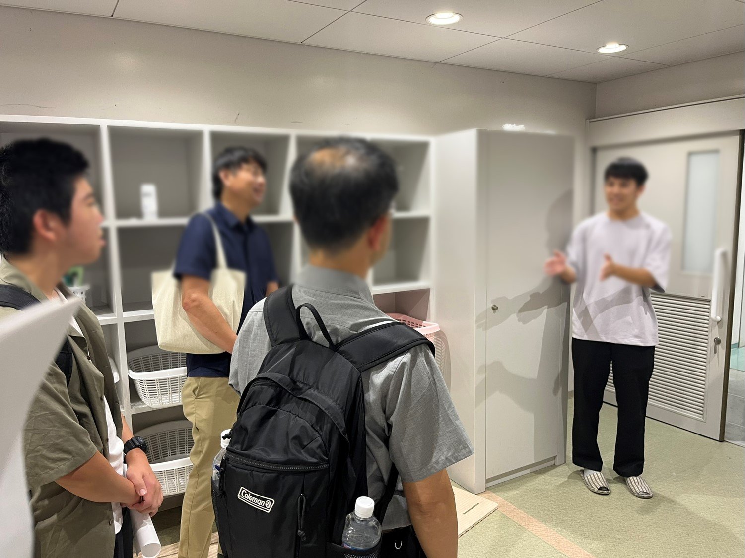 寮見学