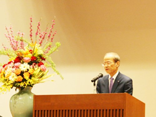 来賓祝辞（全国社会福祉協議会副会長 古都賢一様）