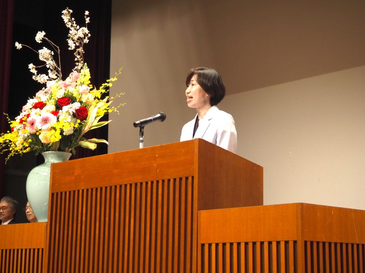 来賓祝辞（清瀬市長 澁谷桂司様）