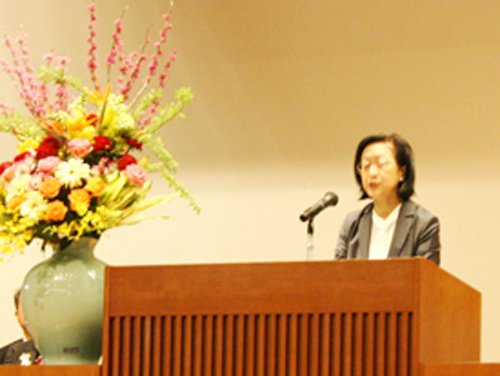 来賓祝辞（厚生労働省 社会・援護局長朝川知昭様）