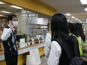 東京都立大泉桜高等学校の見学会を実施