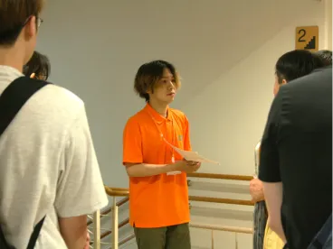 キャンパスツアーの様子