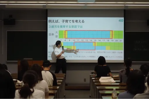模擬授業の様子