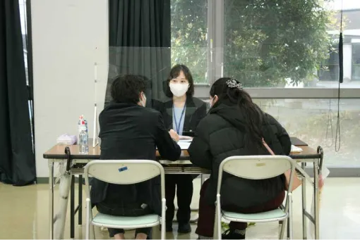 学費・奨学金説明会の様子