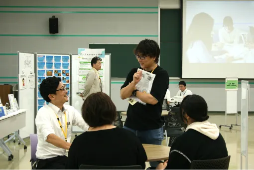 就職・サポート説明会の様子