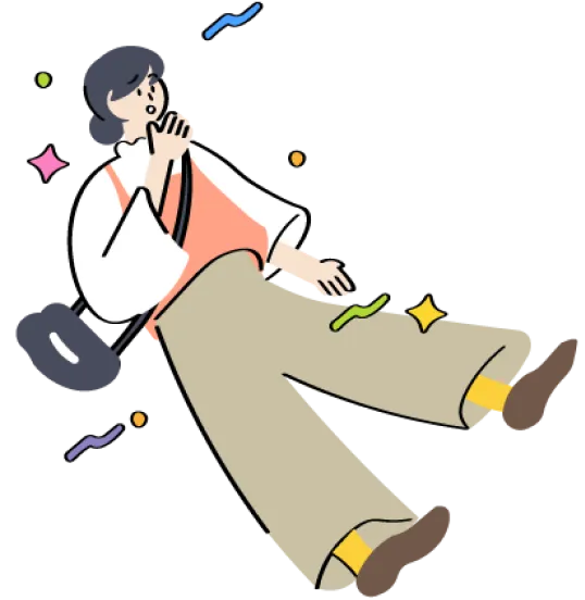 男子生徒のイラスト