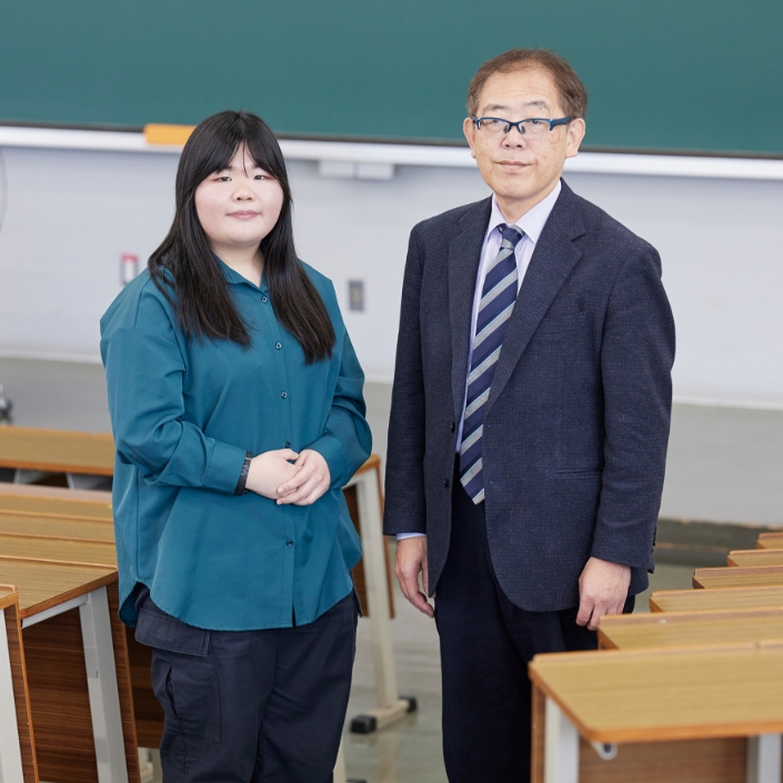 平山 愛佳音 さん × 下垣 光 教授