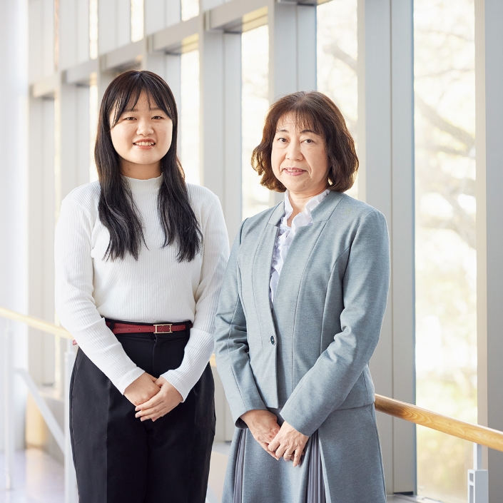 森 千佐子 さん 福祉援助学科 贄川 信幸 教授