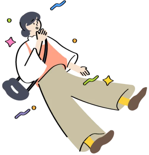 学生のイラスト